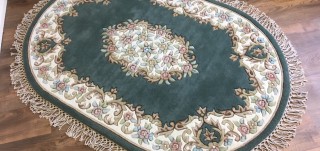 Indian Wagutchi Aubusson Oval