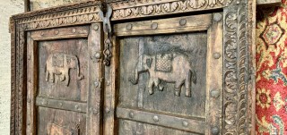 Antique Indian Animal Doors