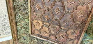Painted Indian Ceiling Panel