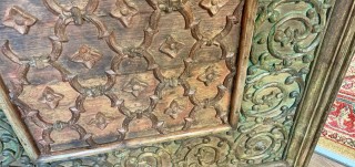 Painted Indian Ceiling Panel
