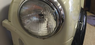 Classic Mini Wall Art Genuine Headlamps & Indicators