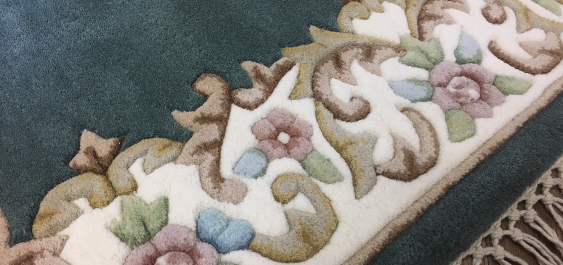 Indian Wagutchi Aubusson Oval