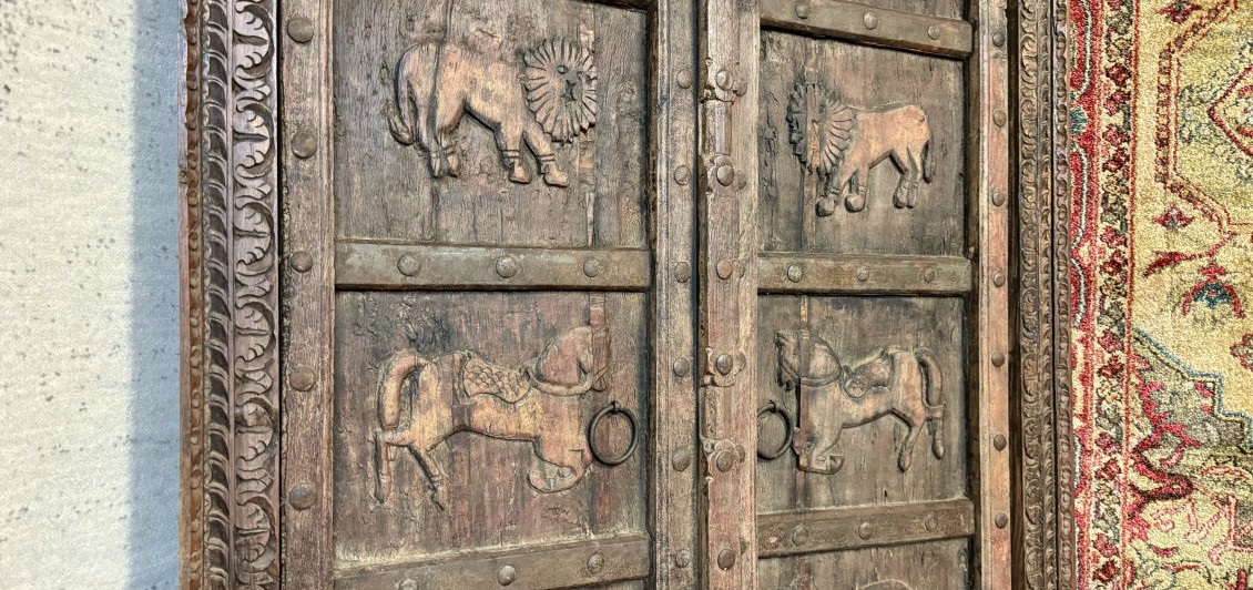 Antique Indian Animal Doors