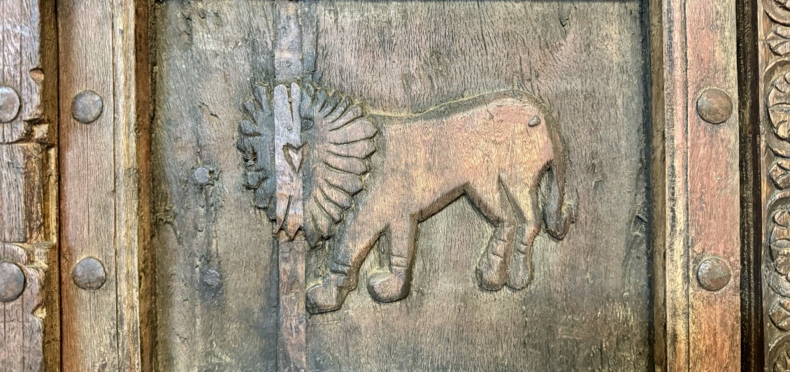 Antique Indian Animal Doors