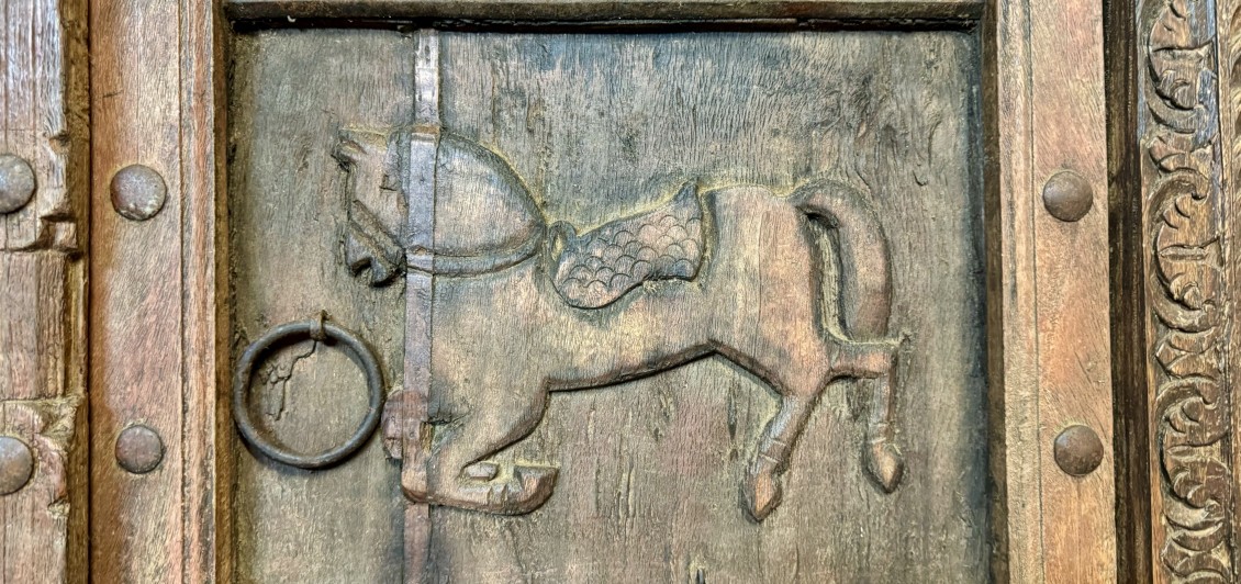 Antique Indian Animal Doors