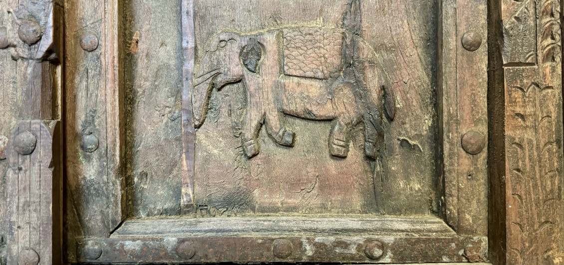 Antique Indian Animal Doors