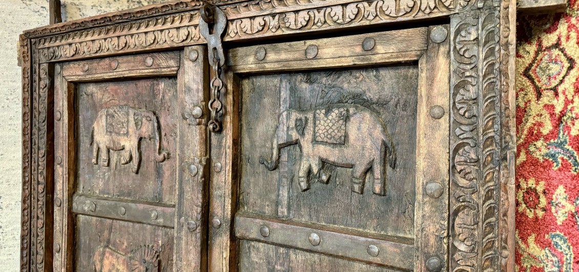 Antique Indian Animal Doors