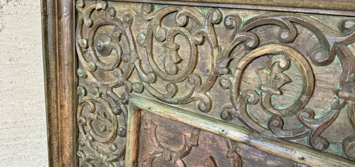 Painted Indian Ceiling Panel