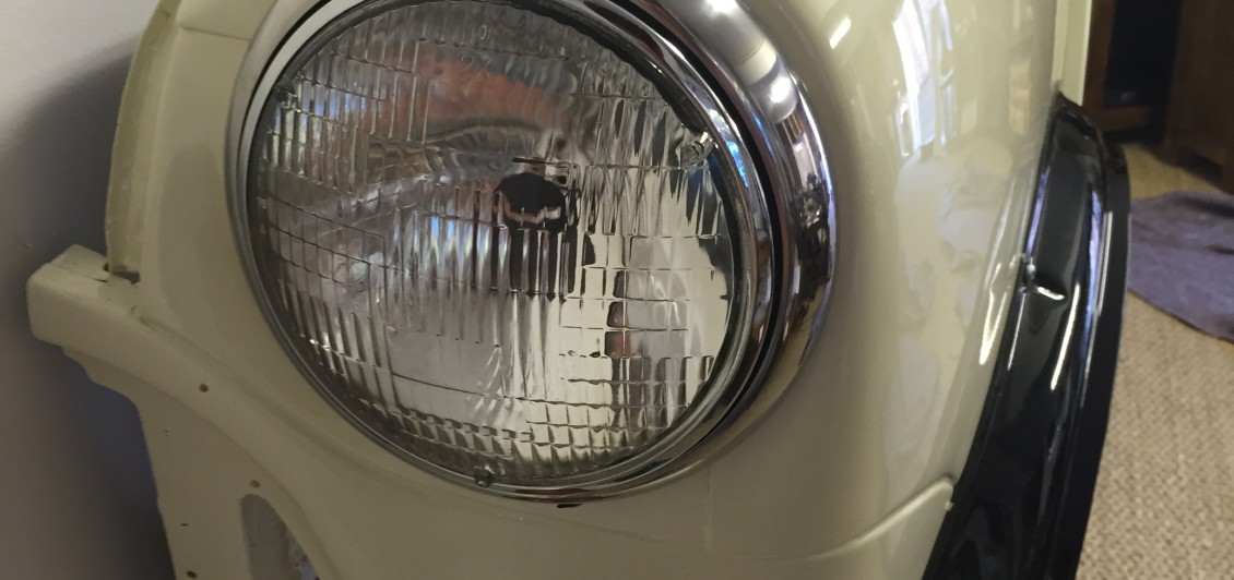 Classic Mini Wall Art Genuine Headlamps & Indicators
