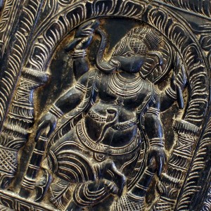Ganesh Carved Panel IC0094